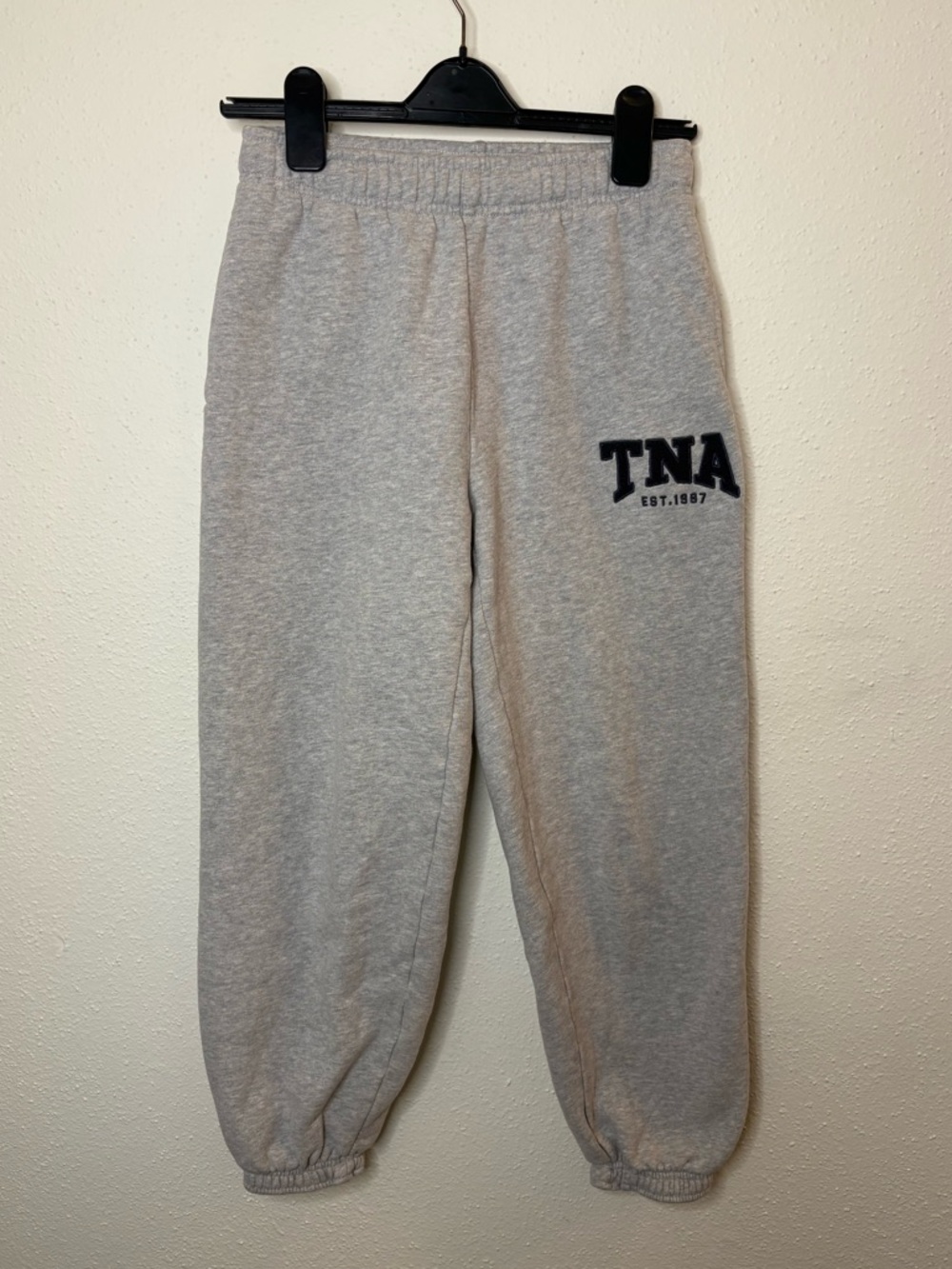 TNA aritzia Gray Logo Sweatpants